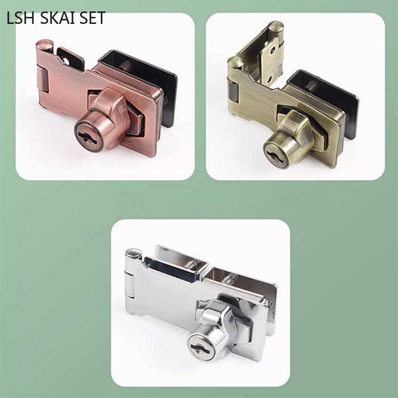 Furniture And Hardware Store - No-punch Glass Door Lock Store Display