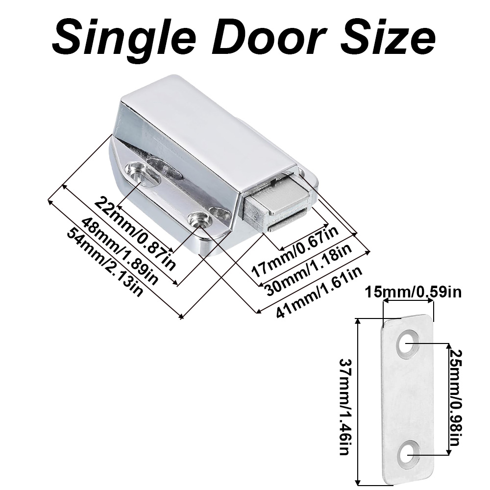 Cabinet Magnetic Catches Magne - Furniture Hardware Latch recension och pris