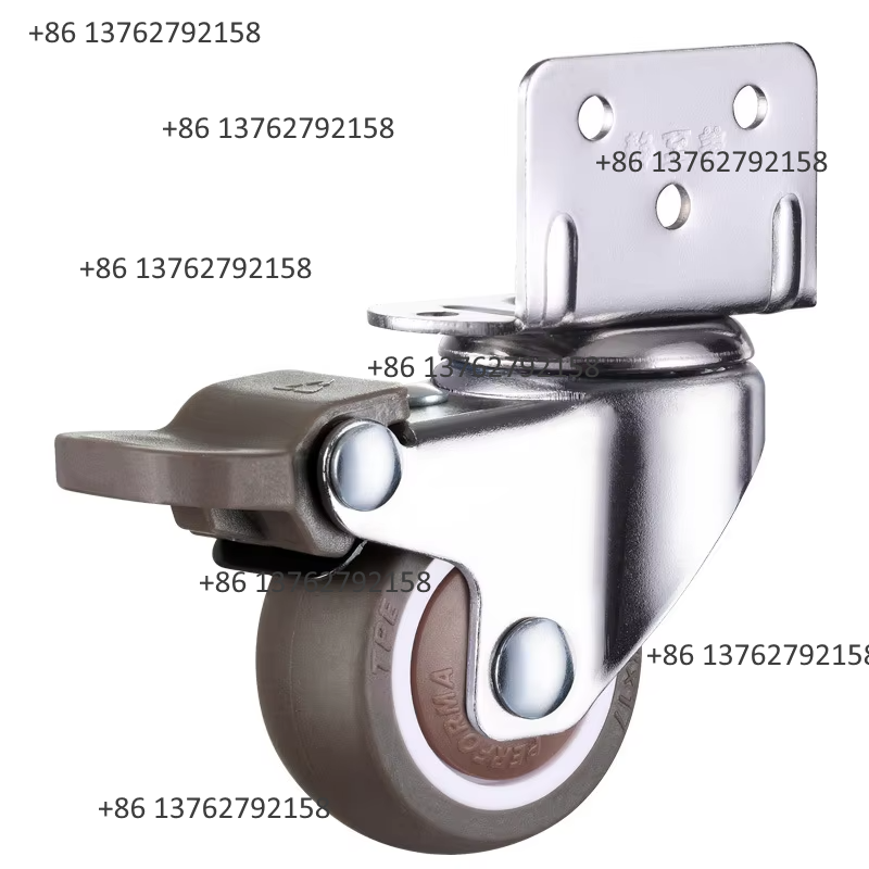 4Pcs Soft Rubber Quiet Swivel  - Furniture Hardware For Bed recension och pris