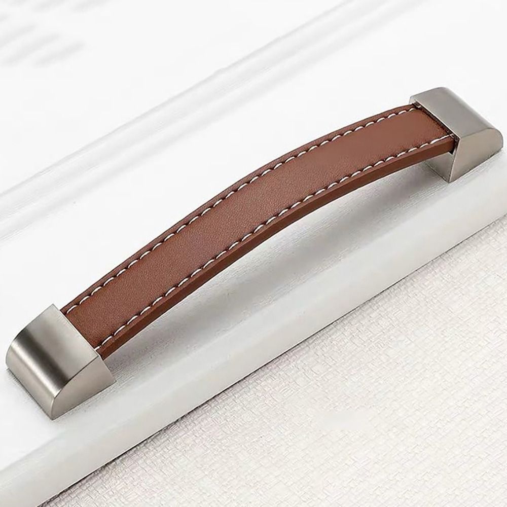 1Pcs Brown Soft Leather Leathe - Furniture Hardware In China recension och pris