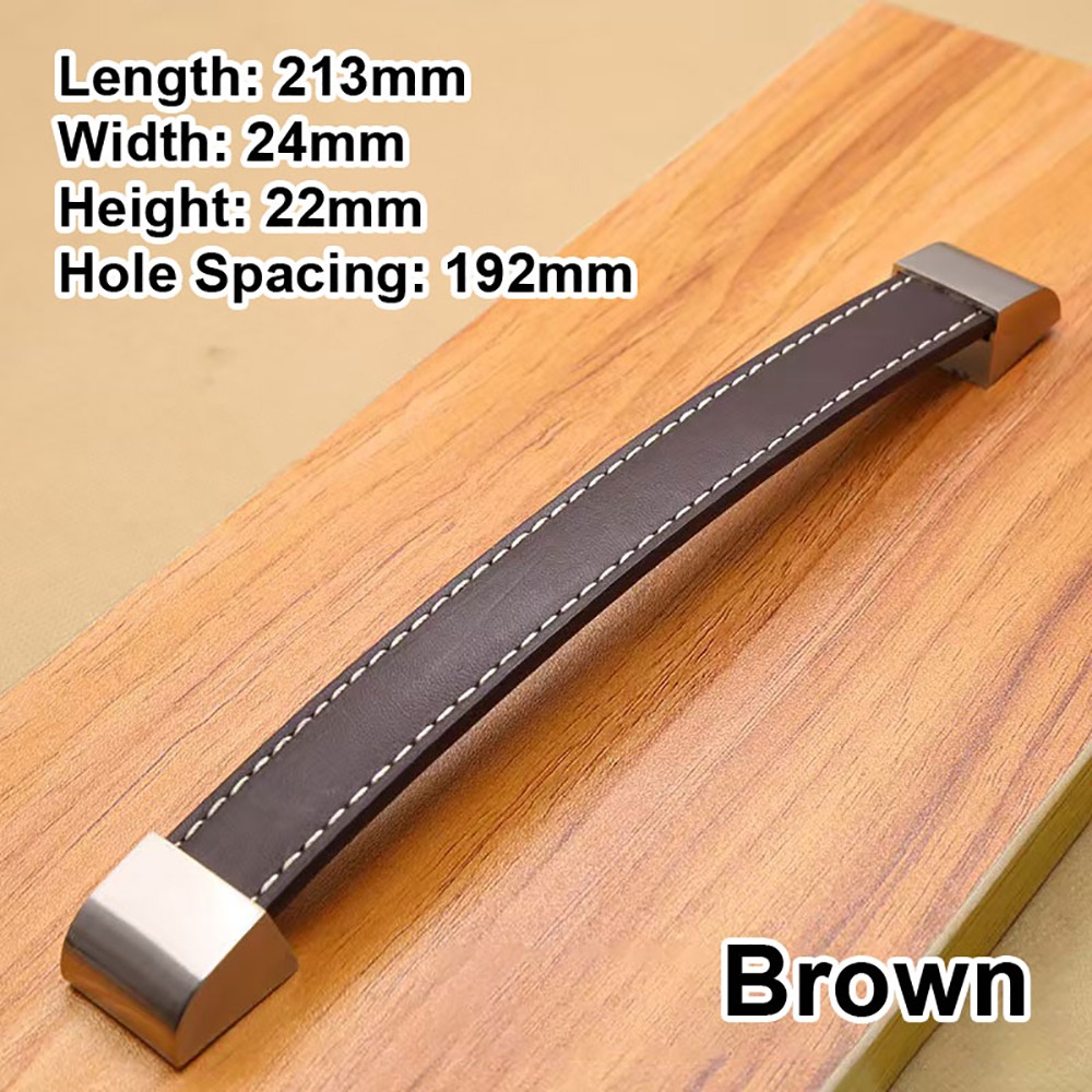 1Pcs Brown Soft Leather Leathe - Furniture Hardware In China recension och pris