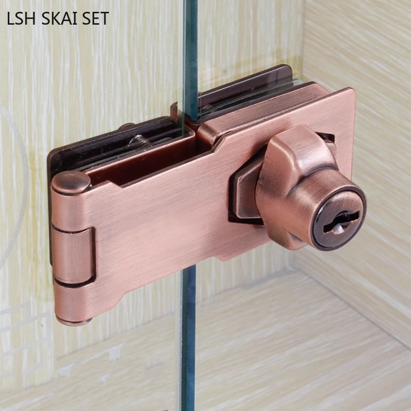 No-punch Glass Door Lock Store - Furniture And Hardware Store recension och pris