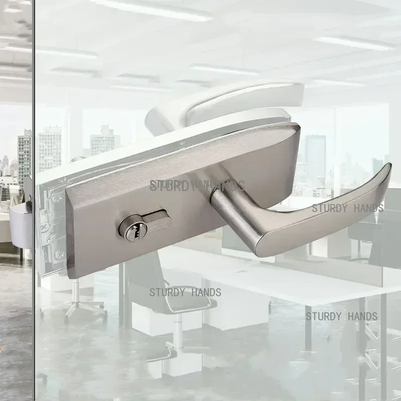Office Glass Door Lock Bathroo - Furniture Hardware Fittings recension och pris