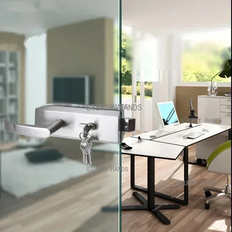 Office Glass Door Lock Bathroo - Furniture Hardware Fittings recension och pris