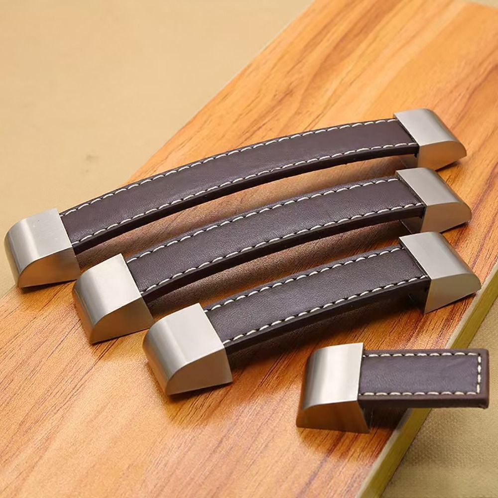1Pcs Brown Soft Leather Leathe - Furniture Hardware In China recension och pris