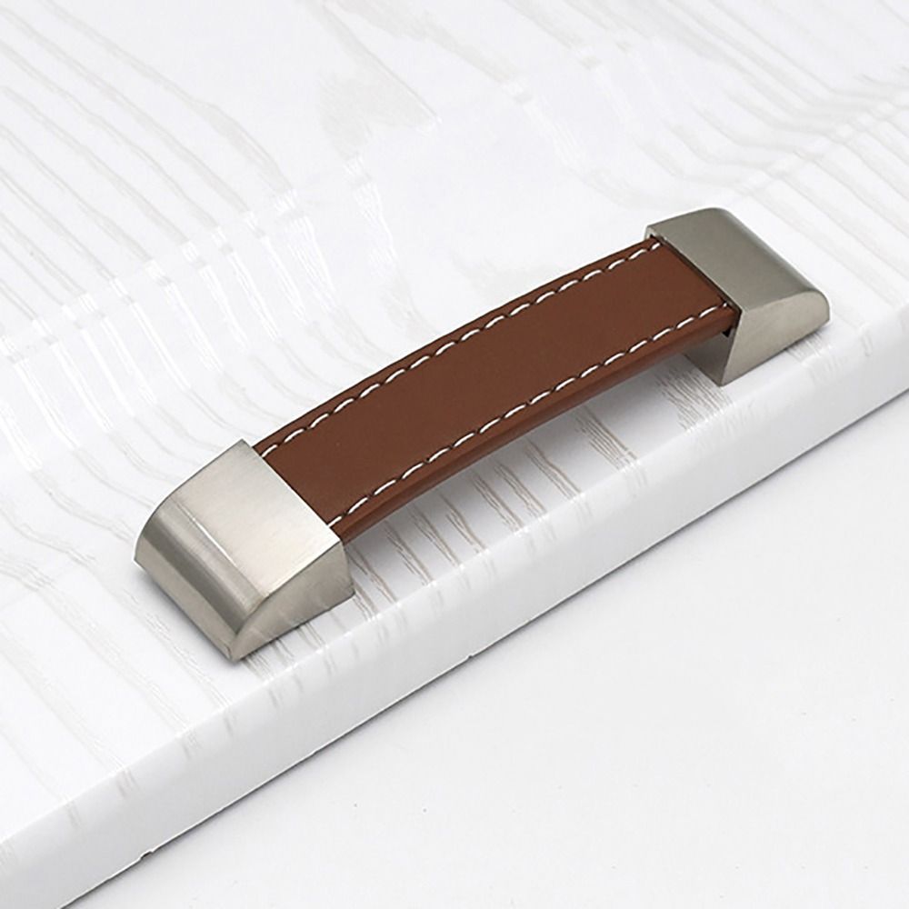 1Pcs Brown Soft Leather Leathe - Furniture Hardware In China recension och pris