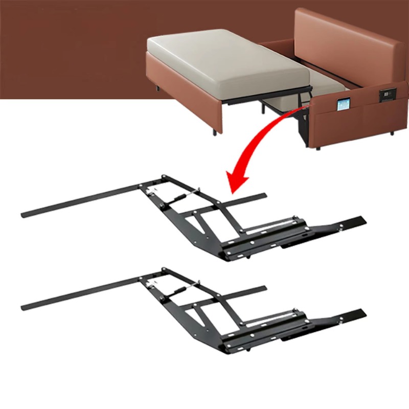 Multifunctional three-fold fli - Furniture Hardware For Bed recension och pris