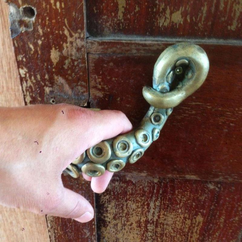 Vintage Octopus Door Knob Outd - Furniture Hardware Latch recension och pris