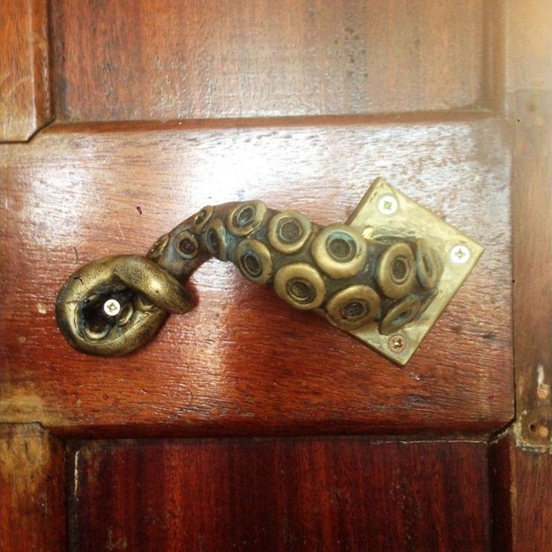 Vintage Octopus Door Knob Outd - Furniture Hardware Latch recension och pris