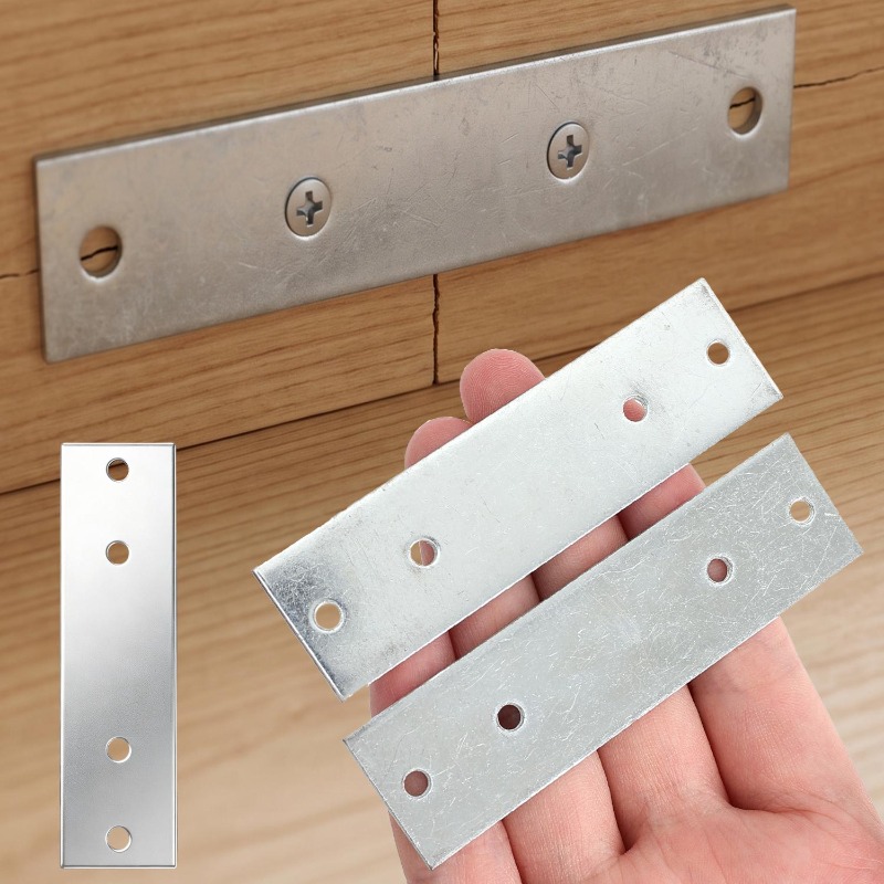 6/1PCS Heavy Duty Straight Bra - Furniture Joining Hardware recension och pris