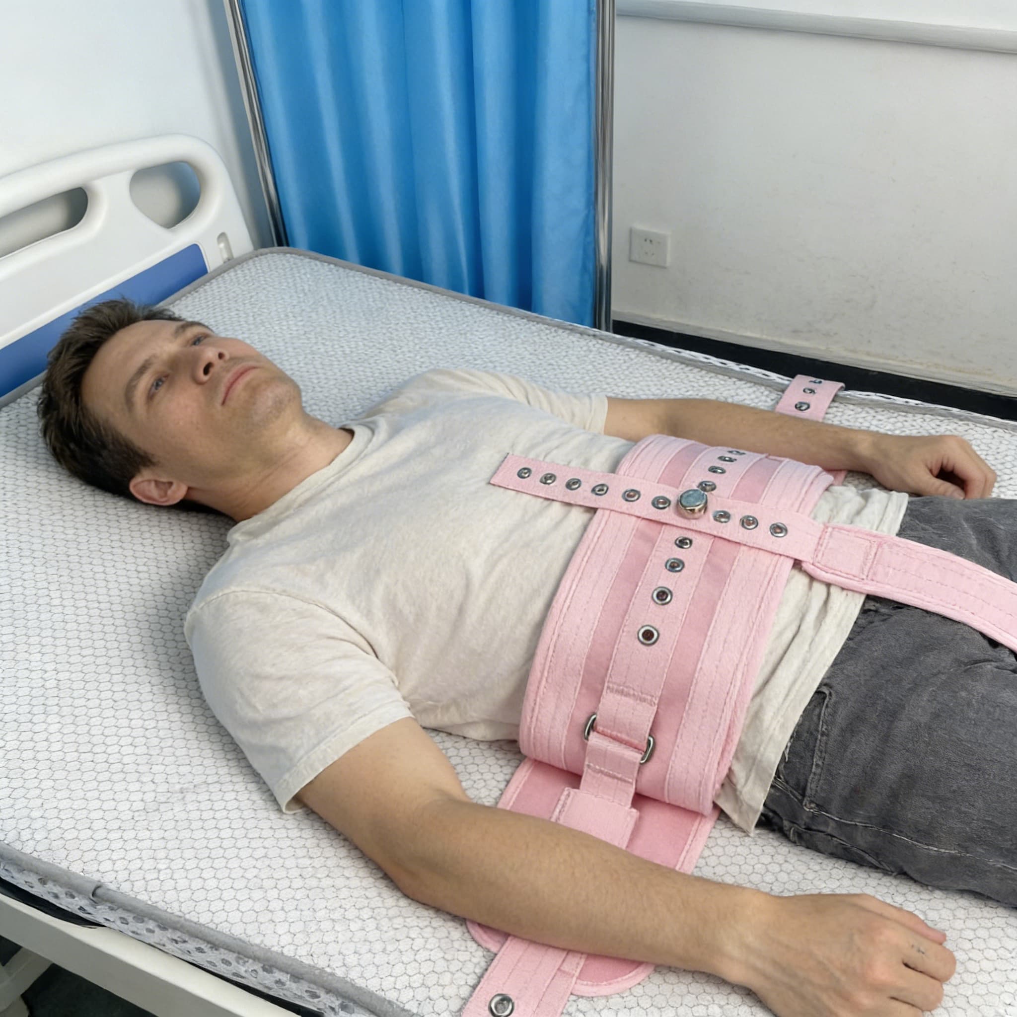 Pink Waist and Crotch Restrain - Furniture Hardware For Bed recension och pris