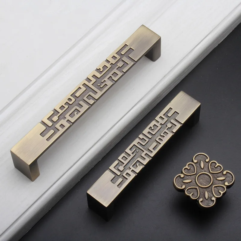 2 pcs Chinese Style Drawer Dra - Unique Furniture Hardware Pulls recension och pris