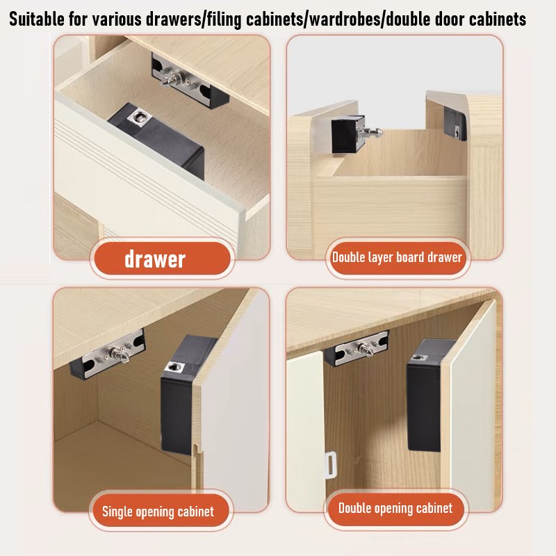 Tuya Smart Cabinet Door Lock K - Furniture Hardware Latch recension och pris