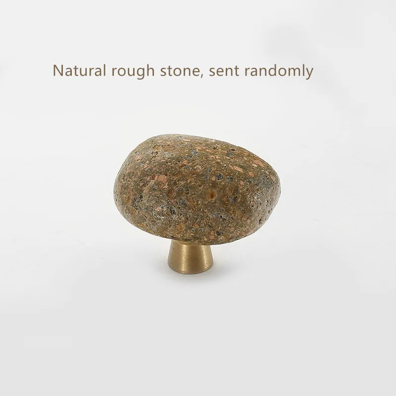 1 Pc Unique Natural Stone + Zi - Unique Furniture Hardware Pulls recension och pris